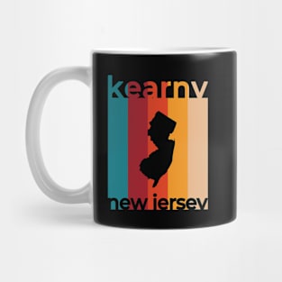 Kearny New Jersey Retro Mug